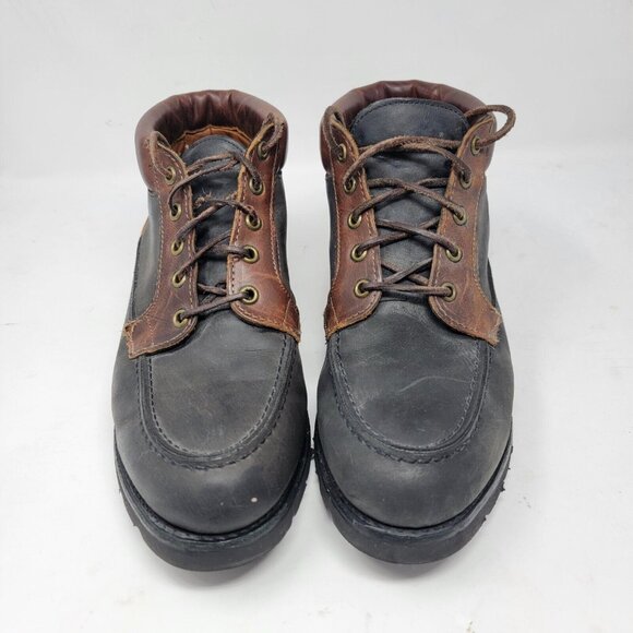 Allen Edmonds 9 D Cascade Boot Chukka Men's‎ Leather Lace Up Vibram Shoes - Picture 2 of 8